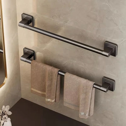 No Drilling Bathroom Towel Holder and Slipper Rack