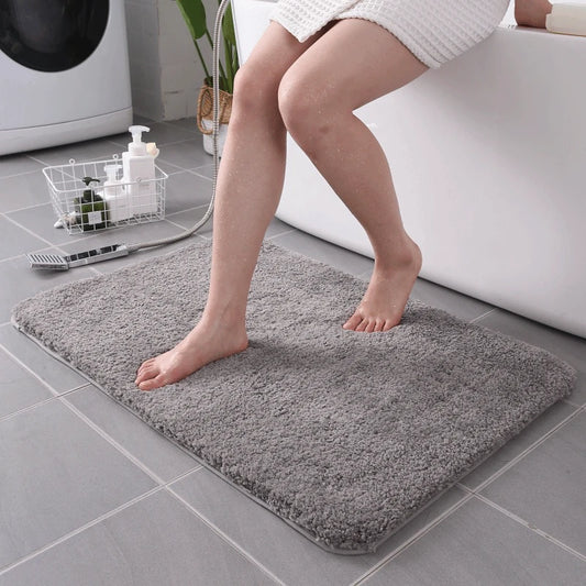 Versatile Thickened velvet Bathroom Mats