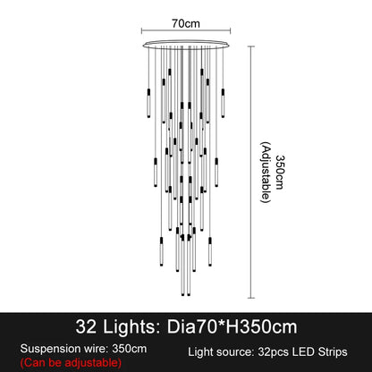 Qyartistry Luxury LED Chandelier