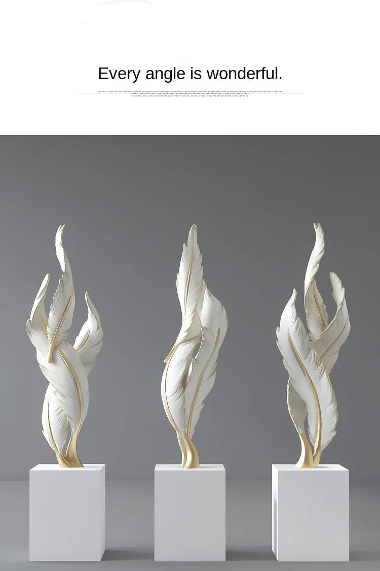 Feather Sculpture Bluetooth Speaker