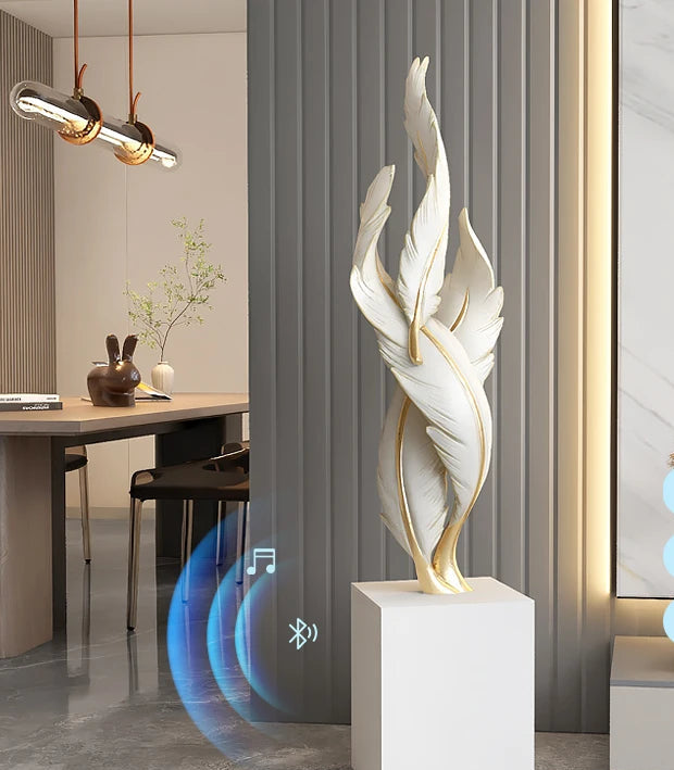 Feather Sculpture Bluetooth Speaker