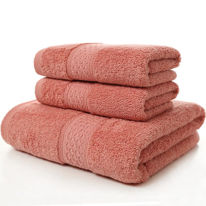 Luxury Bathroom Lace Embroidered Cotton Towel Set – ( 3 and 6 pieces )