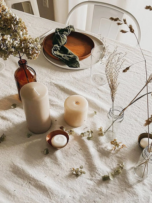 Modern Cotton Linen Tablecloth