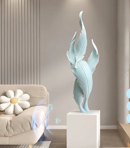 Feather Sculpture Bluetooth Speaker