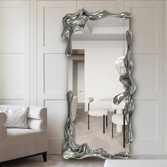 High-end Light Luxury Water Ripple Mirror