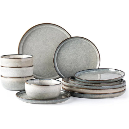 Ceramic Dining Sets of 4 - Scratch Resistant