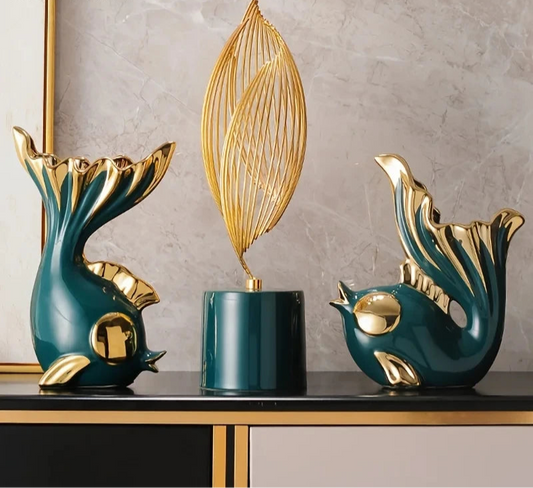 Abstract Ceramic Statue – (1 and 2 Pieces)