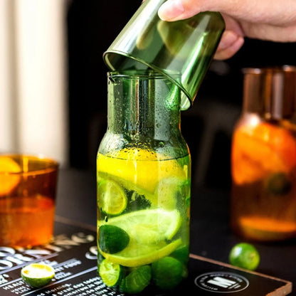 Bedside Water Carafe with Tumbler Glass Set
