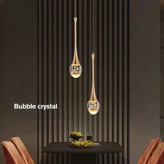Bubble Crystal Pendant Light Chandelier