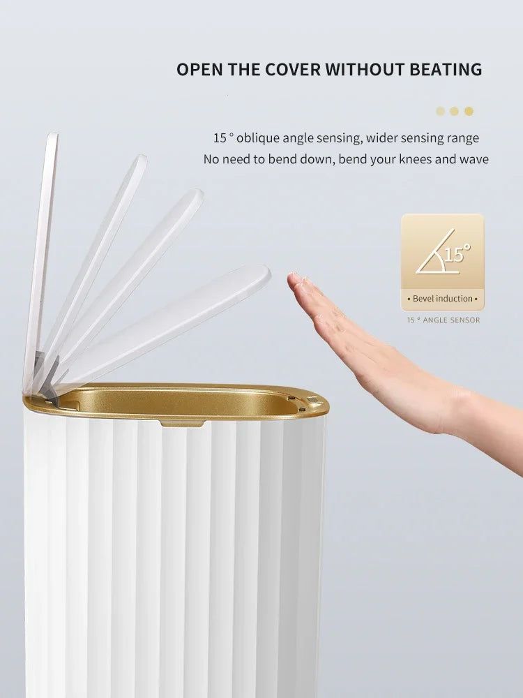 Smart Sensor Rubbish Bin - 12 Litres Suitable for Kitchen and Bathroom