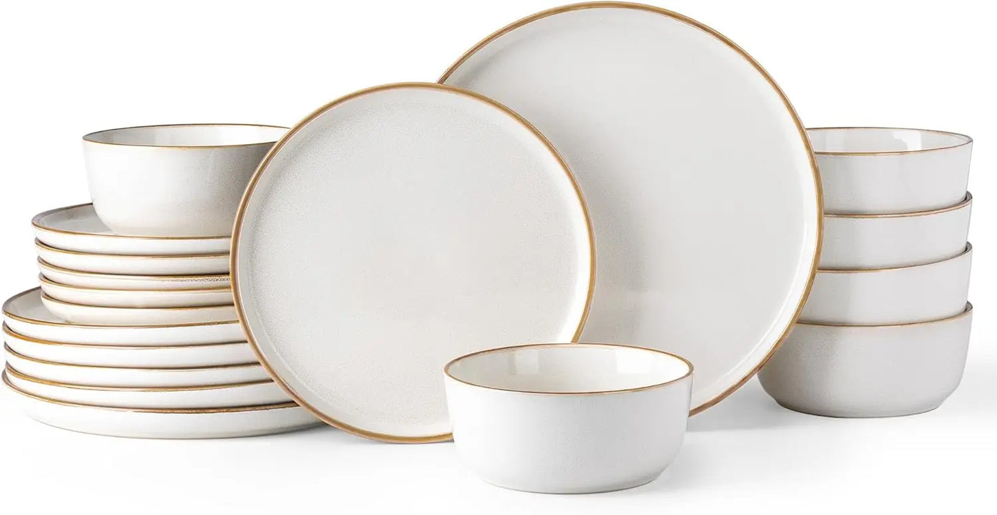 Ceramic Dining Sets of 4 - Scratch Resistant