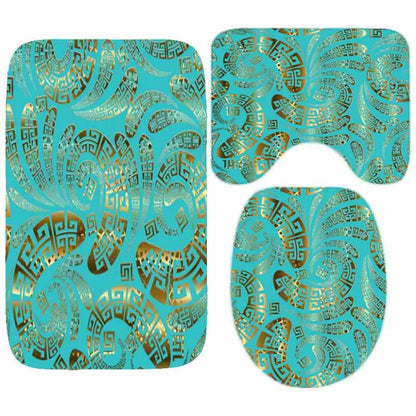 Bathroom Luxury Mat Set - 3 Pieces