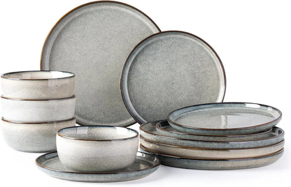 Ceramic Dining Sets of 4 - Scratch Resistant