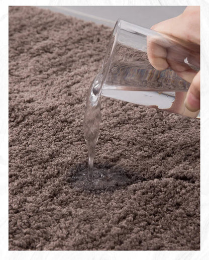 Versatile Thickened velvet Bathroom Mats