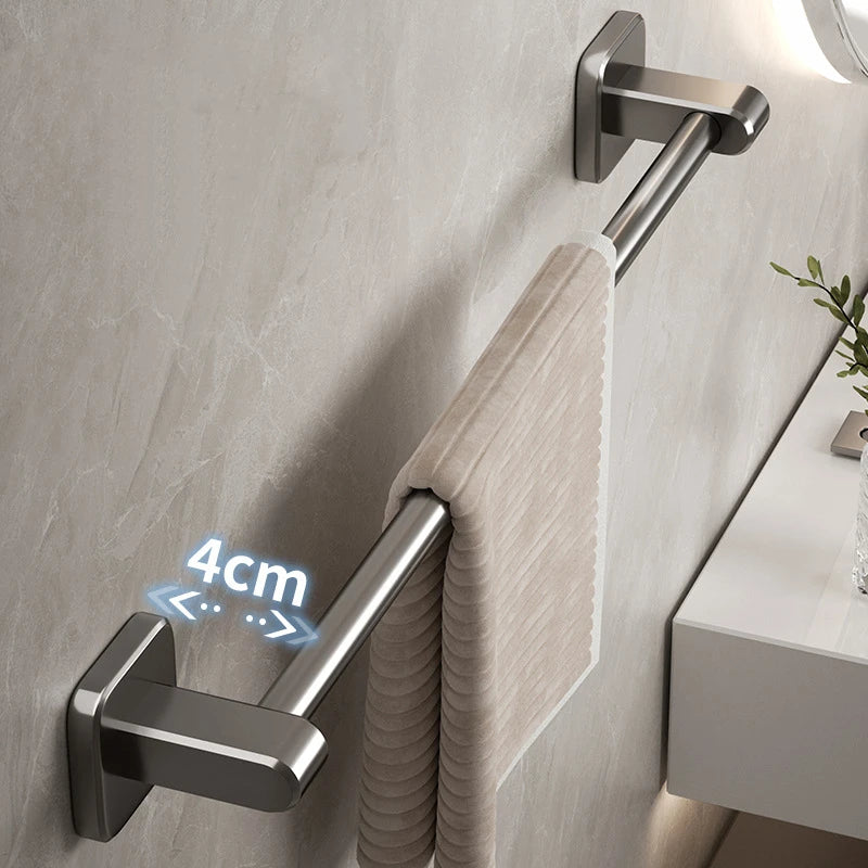 No Drilling Bathroom Towel Holder and Slipper Rack