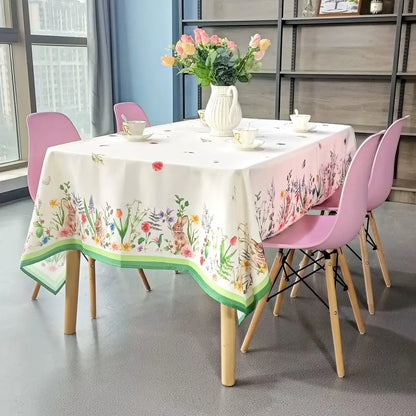 Small Fresh Square Rectangular Tablecloth