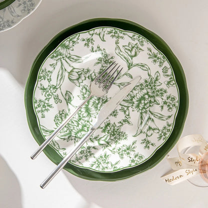 Porcelain Ceramic Dining Set