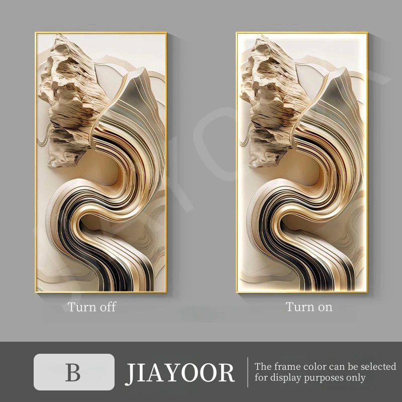 Abstract Luxury Wall Light