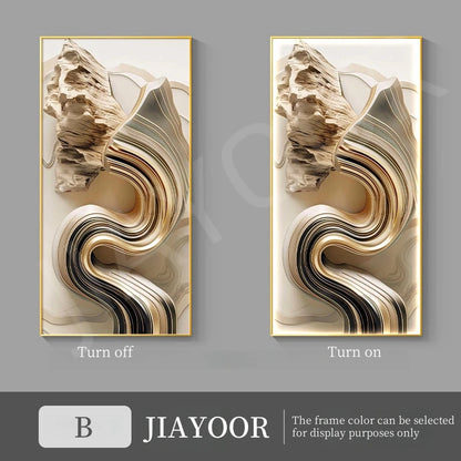 Abstract Luxury Wall Light