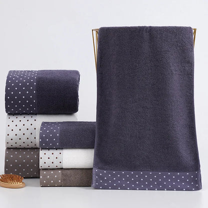 3-Piece Cotton Towel Set – Soft & Absorbent Bathroom Essentials