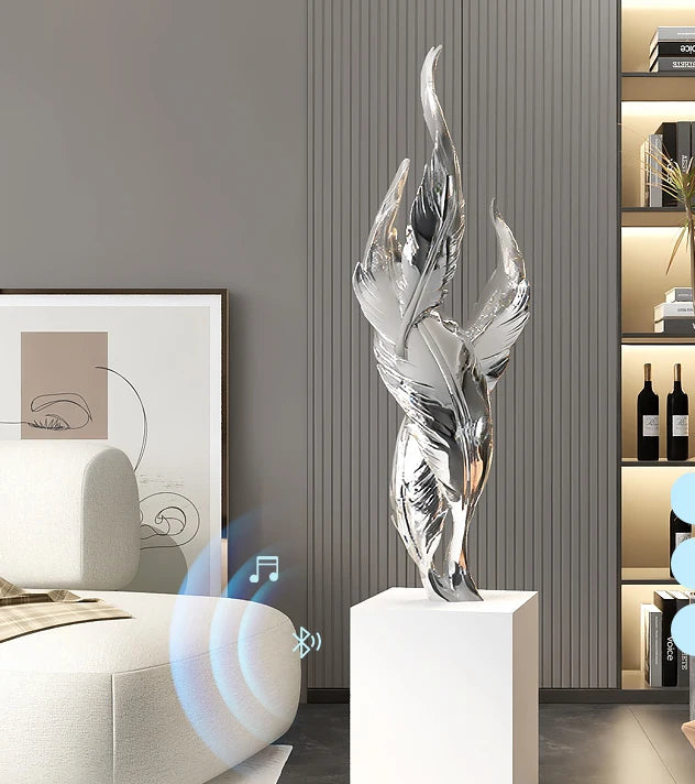 Feather Sculpture Bluetooth Speaker
