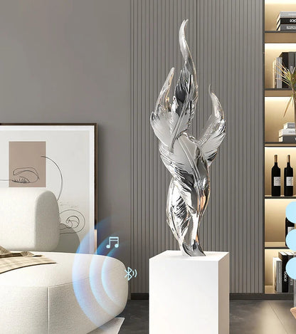 Feather Sculpture Bluetooth Speaker