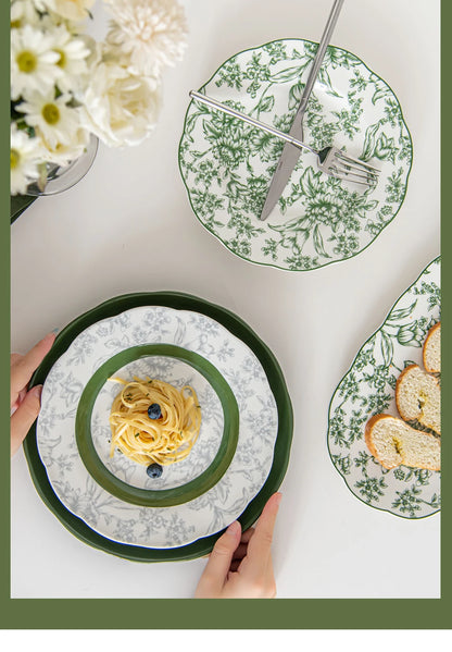 Porcelain Ceramic Dining Set