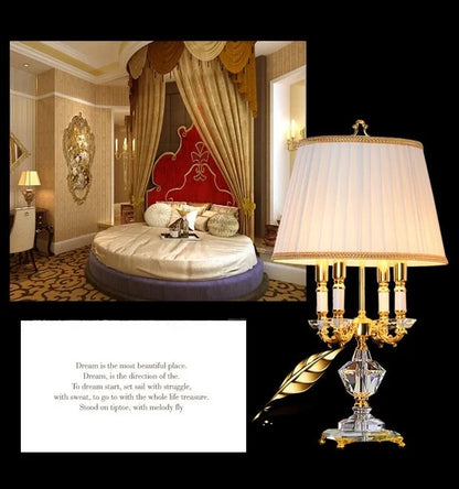 Modern Crystal Lighting Table Lamp