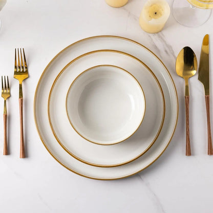 Ceramic Dining Sets of 4 - Scratch Resistant