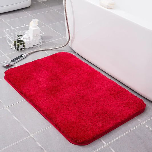 Versatile Thickened velvet Bathroom Mats