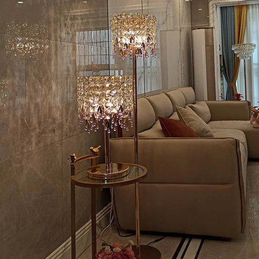 Luxury Crystal Desk Lamp Bedroom/Bedside Table Lamp