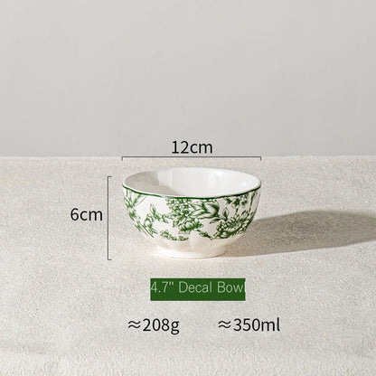 Porcelain Ceramic Dining Set
